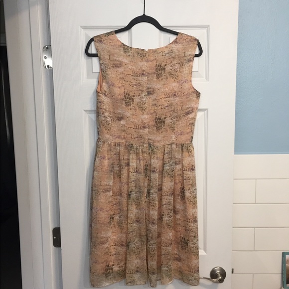 GUC TAHARI Arthur S. Levine Peach Dress - Picture 2 of 6